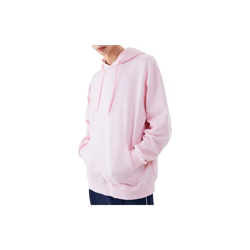 MLB Hooded Regular Sweatshirt Unisex Pink-2