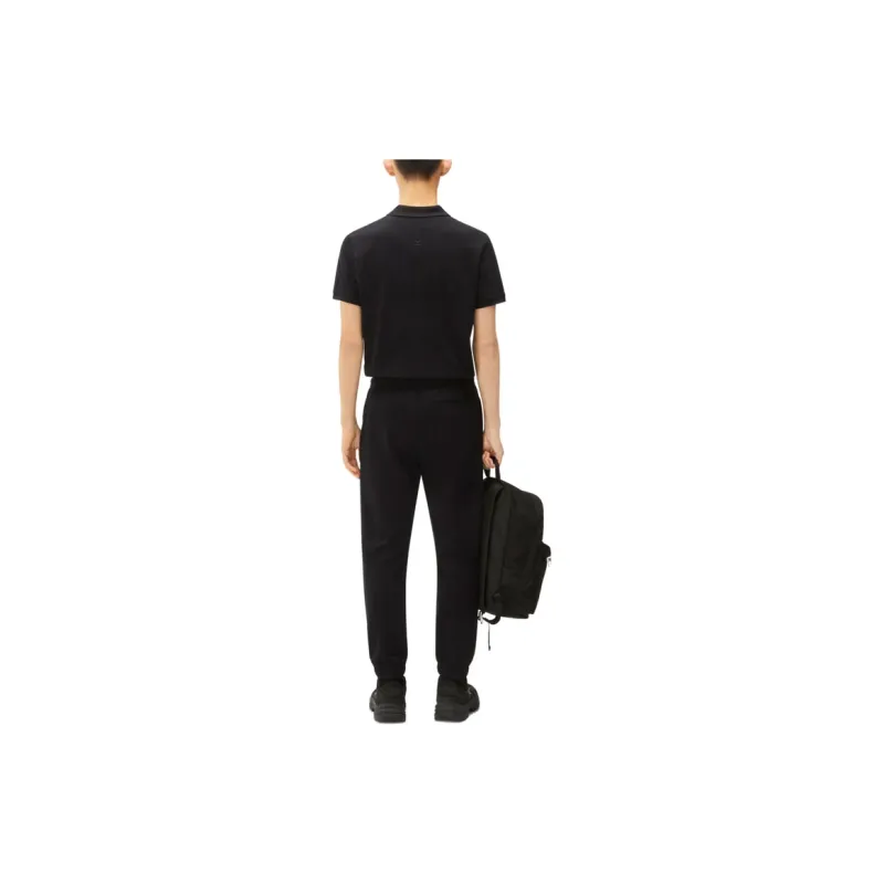 KENZO Knitted Sweatpants Men Black-3