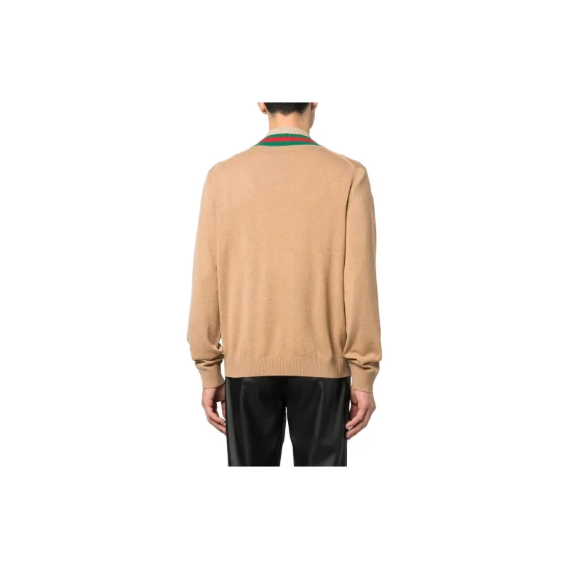 GUCCI Knitwear Men Dark Khaki-2