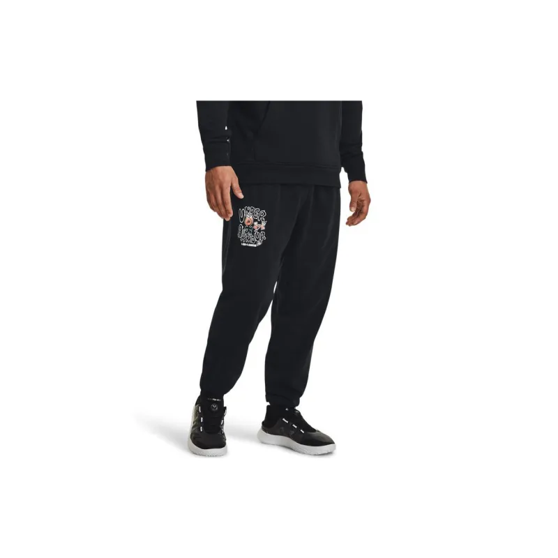 Under Armour Rose Knitted Sweatpants Men's Black-2