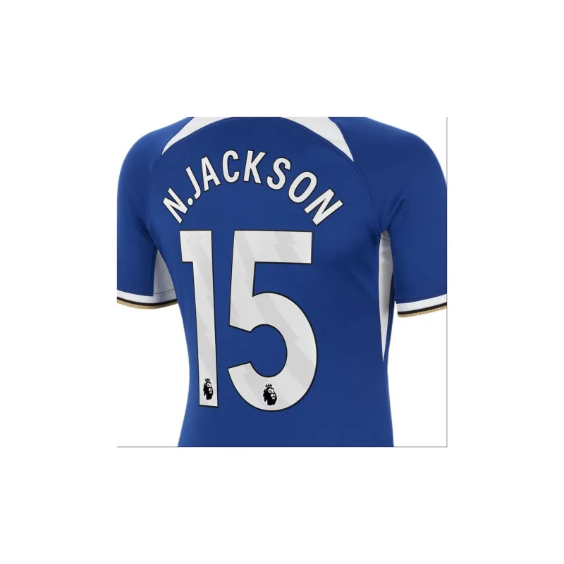 Nike Nicolas Jackson Chelsea 2023/24 Stadium Home Soccer Jerseys Women's Blue-3