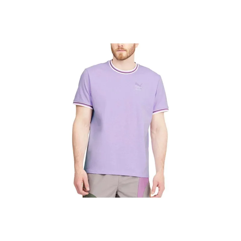 PUMA x KIDSUPER STUDIOS T Shirt Men's Violet-5