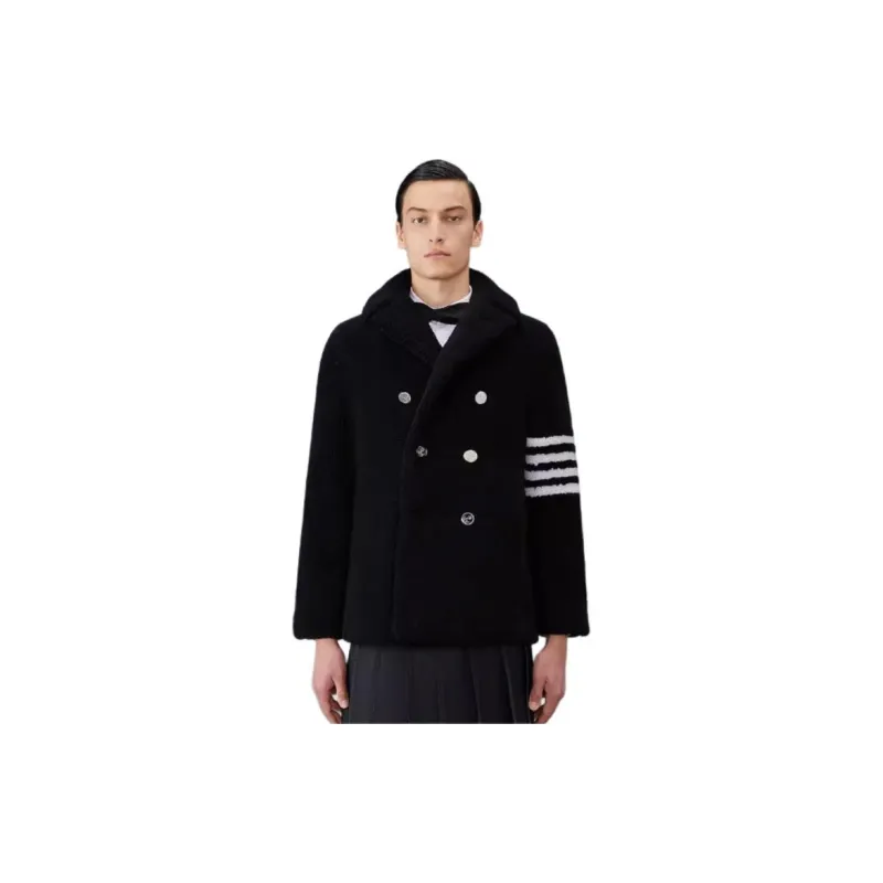 THOM BROWNE Jackets Men Black-2