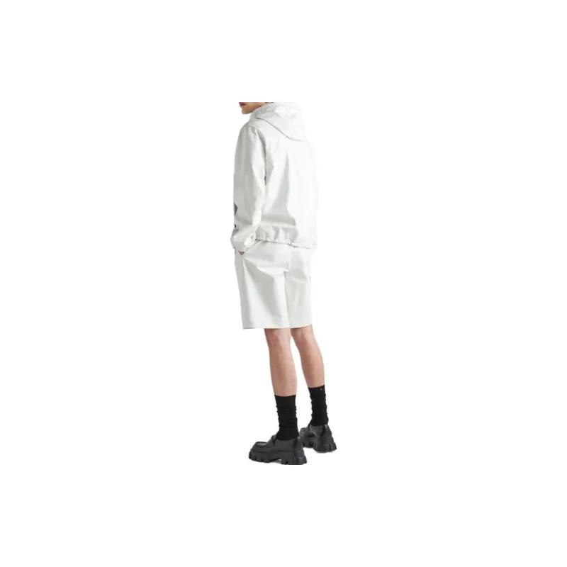 PRADA Nappa Hooded Leather Jacket-2