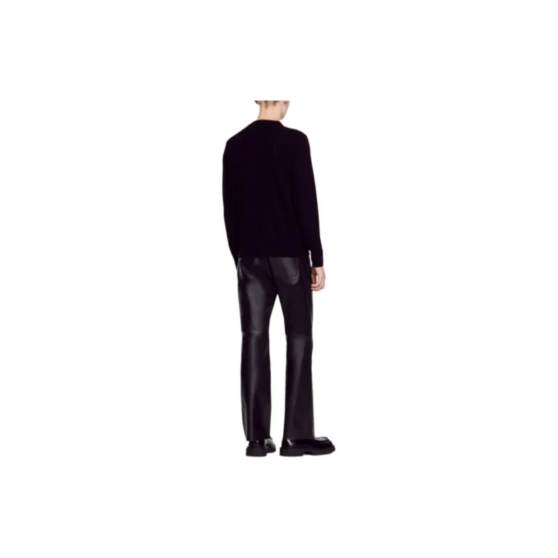 Sandro Sweaters Men Black-1