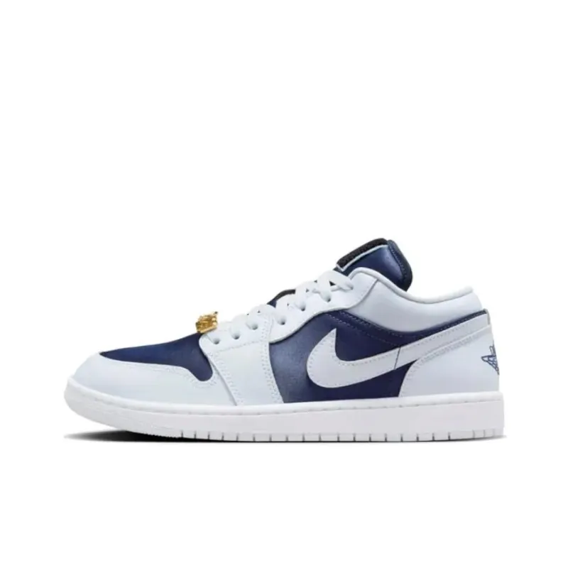 JORDAN 1 Low Se Football Grey White Gym Red Midnight Navy Women's-0