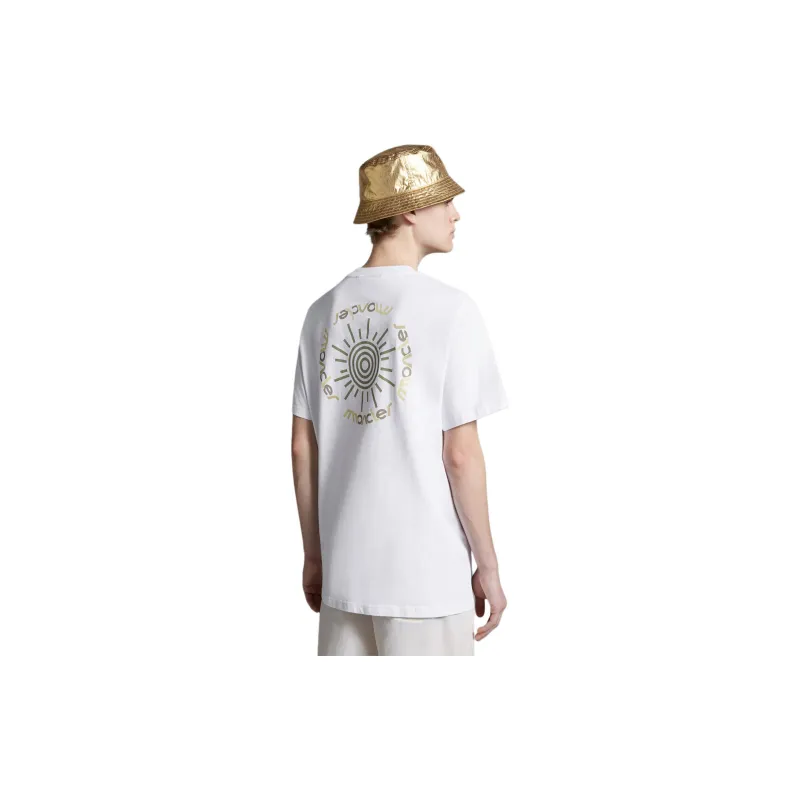 Moncler T Shirts Men White-3