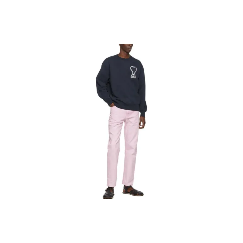 AMIPARIS Sweatshirts Unisex Marine Blue-3