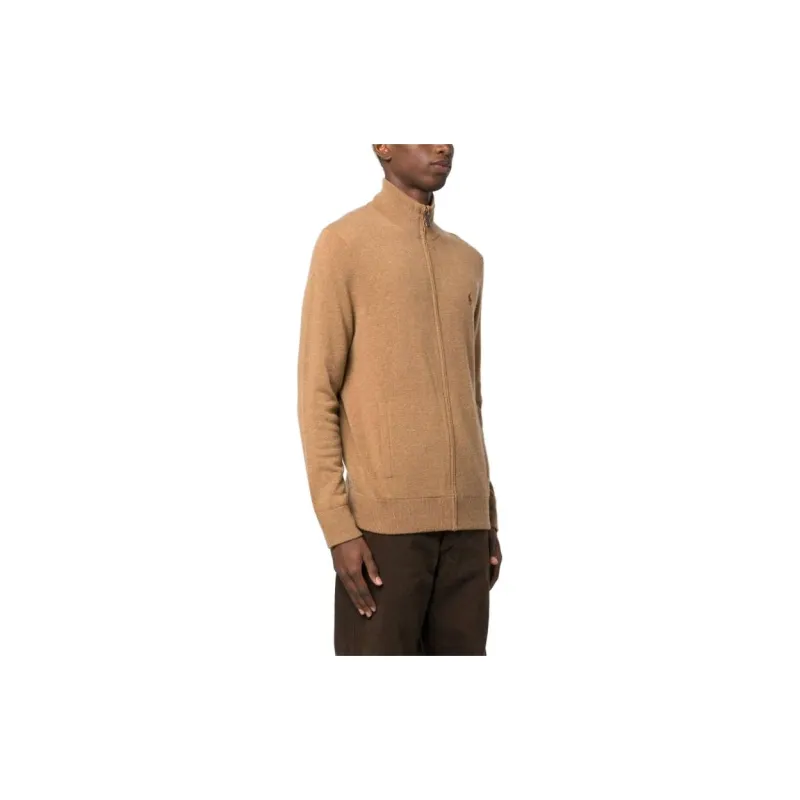 Polo Ralph Lauren Logo embroidered Wool Bomber Jacket-3