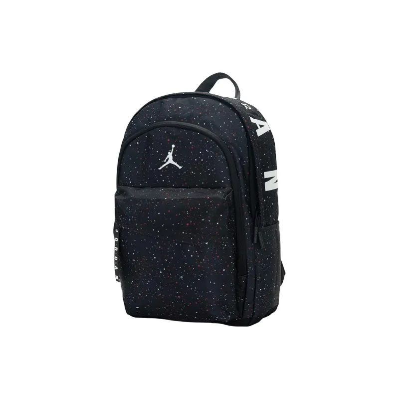 Jordan Polyester Backpack Medium Size Unisex Black-1