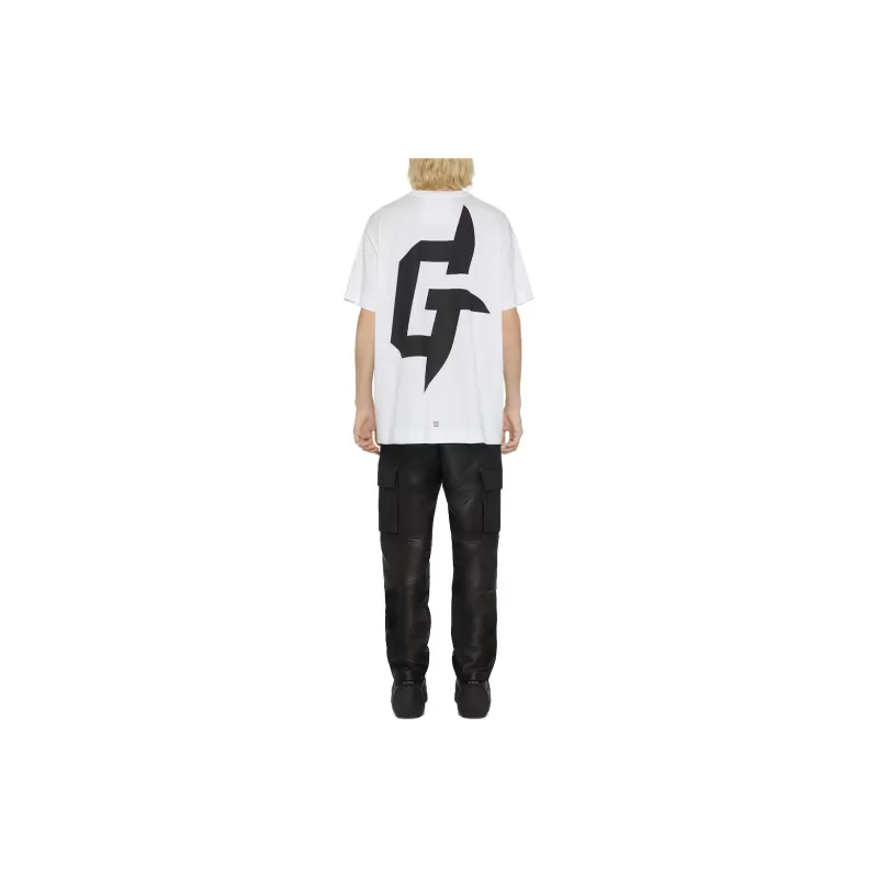 Givenchy Logo print Cotton T shirt-3