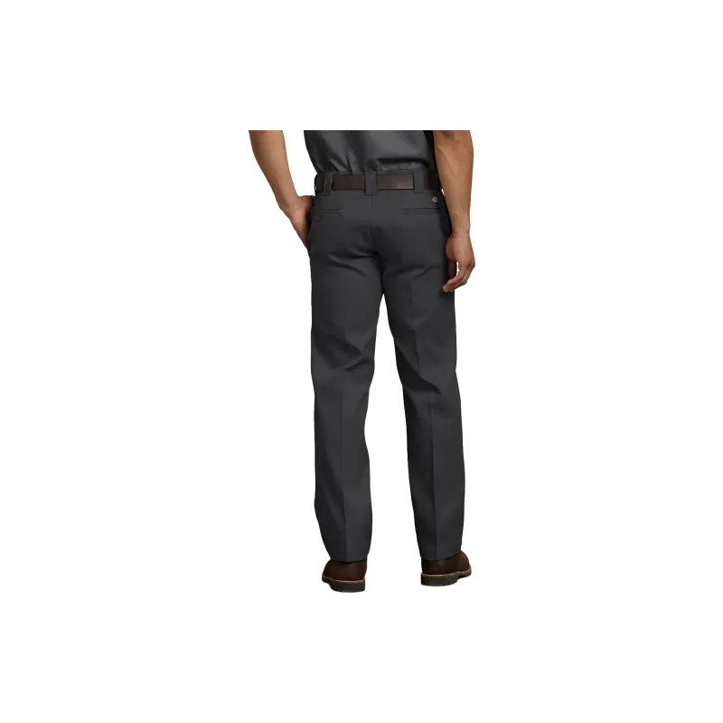 Dickies Slim Fit Straight Leg Work Pants Silver Casual Pants 873 FLEX Slim Fit Men's Black-4