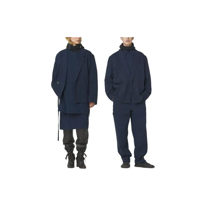 Lemaire Business Suit Unisex Blue-1