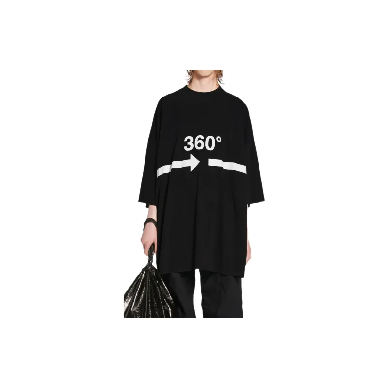 Balenciaga 360 Tubular Oversized T shirt-1