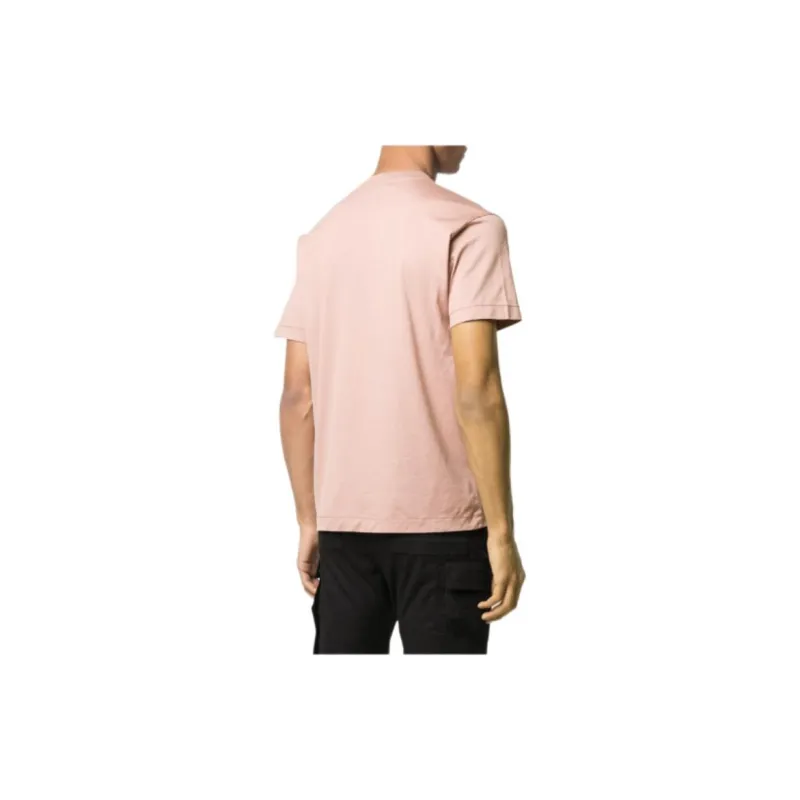 STONE ISLAND Logo Patch Crewneck T Shirt-3