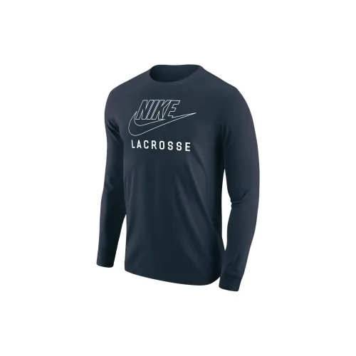 Nike Lacrosse T-Shirts Men Thunder Blue