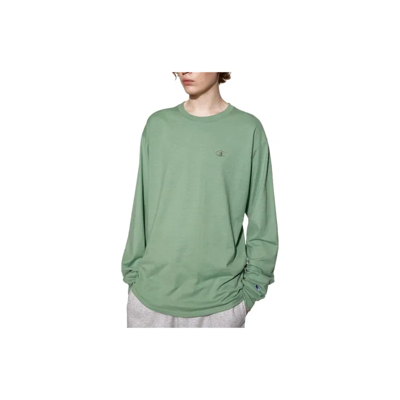 Champion T Shirts Men Green-2