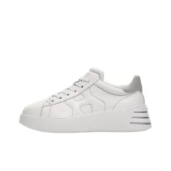 HOGAN Rebel Low Top Platform Shoes Women's White