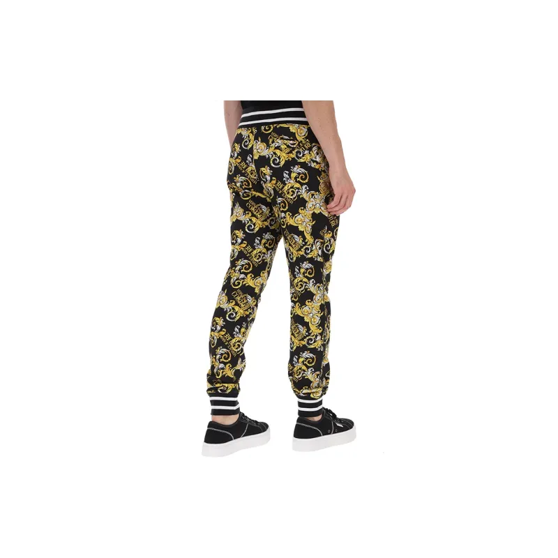 VERSACE JEANS COUTURE SS21 Jogger Casual Pants Men's Black-4