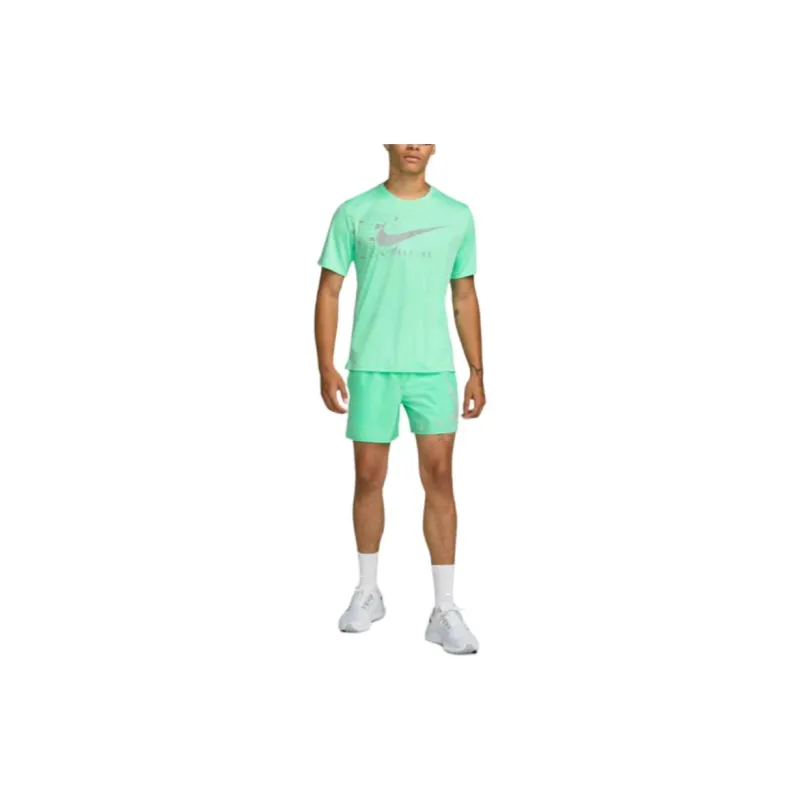 Nike Dri FIT Uv Run Division ' Glow' T shirt-2