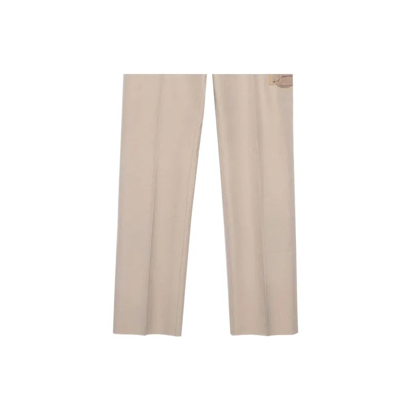 Alexander McQueen FW23 Casual Pants Men's Khaki-5
