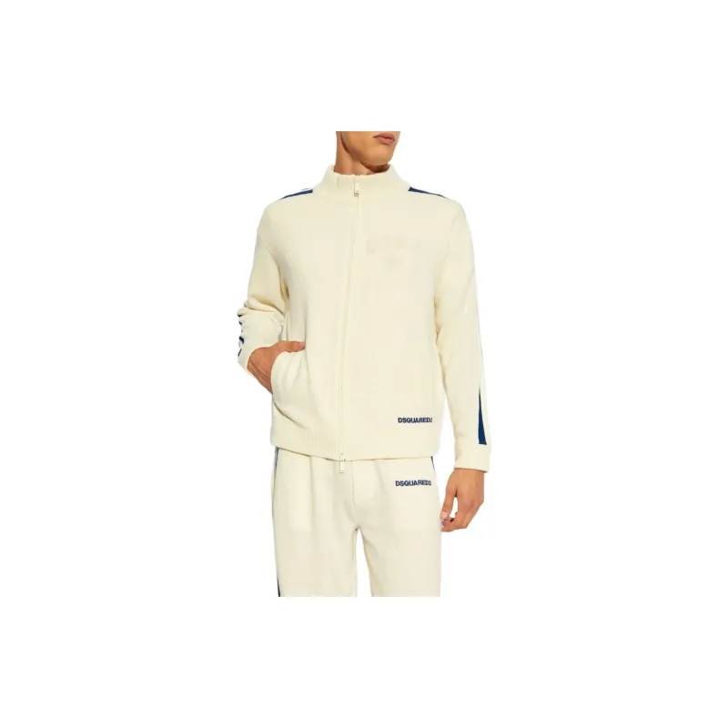 DSQUARED 2 Zipped Knitted Pullover-3