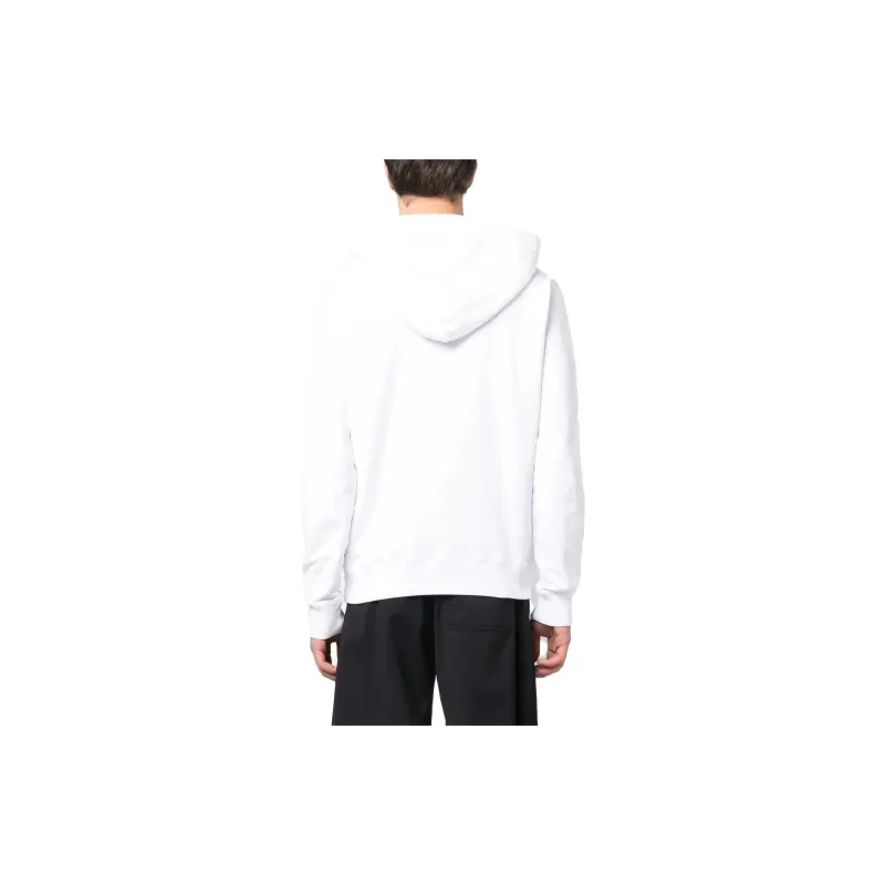 Lanvin Logo Embroidered Drawstring Hoodie-2