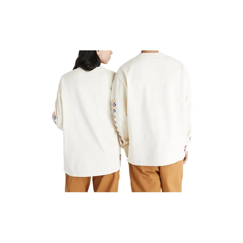 Timberland x CLOT Set in Sleeve T Shirt Unisex White-2