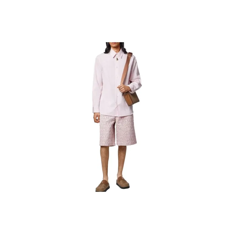 VERSACE Allover Jacquard Bermuda Shorts-1