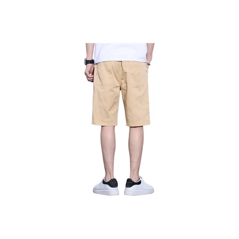 Tonlion Casual Shorts Men's Dark Khaki-2