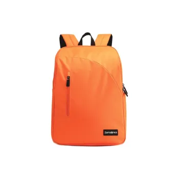 SAMSONITE ALPES Fabric Backpack Medium Size Unisex Orange