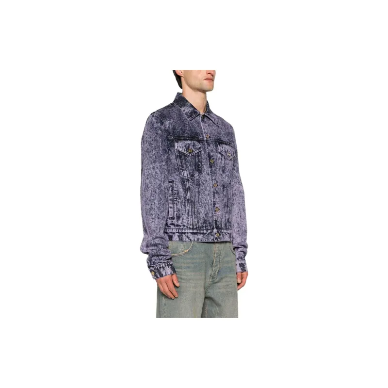 MARNI Bleached-effect Denim Jacket-3