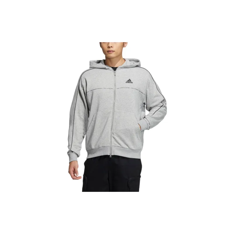 Adidas Sweatshirts Unisex Gray-2