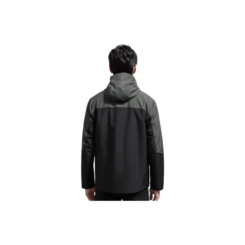 SAINT ANGELO Jackets Coats Men's Black & Stone Gray-1