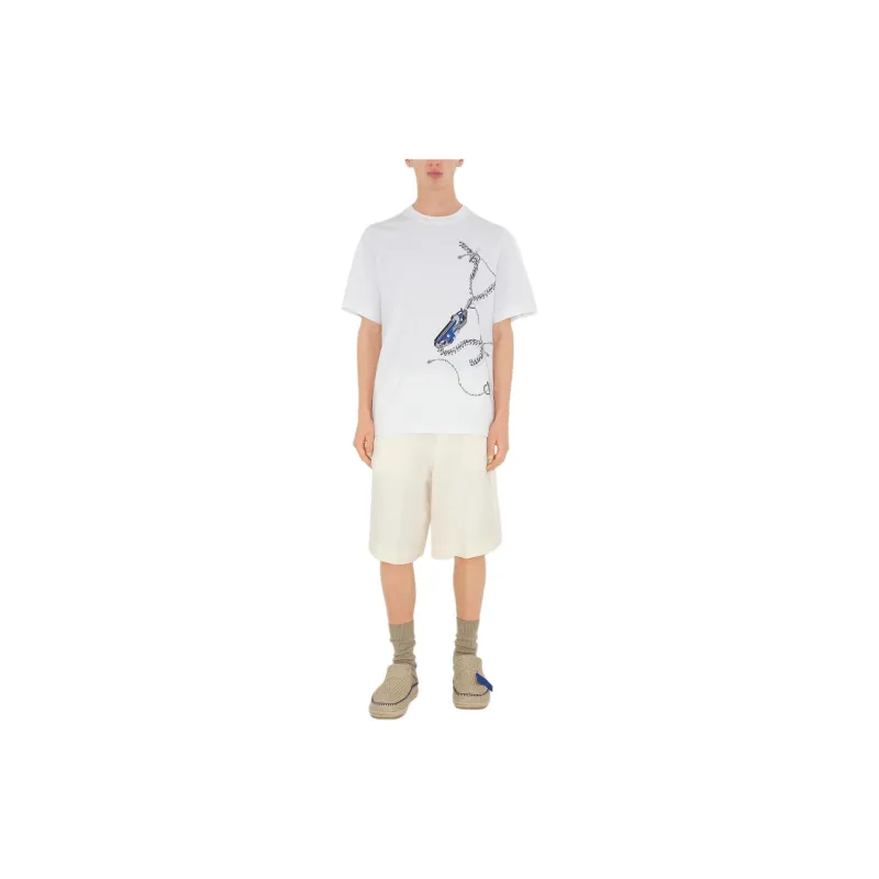 Burberry Graphic print Cotton T shirt-2