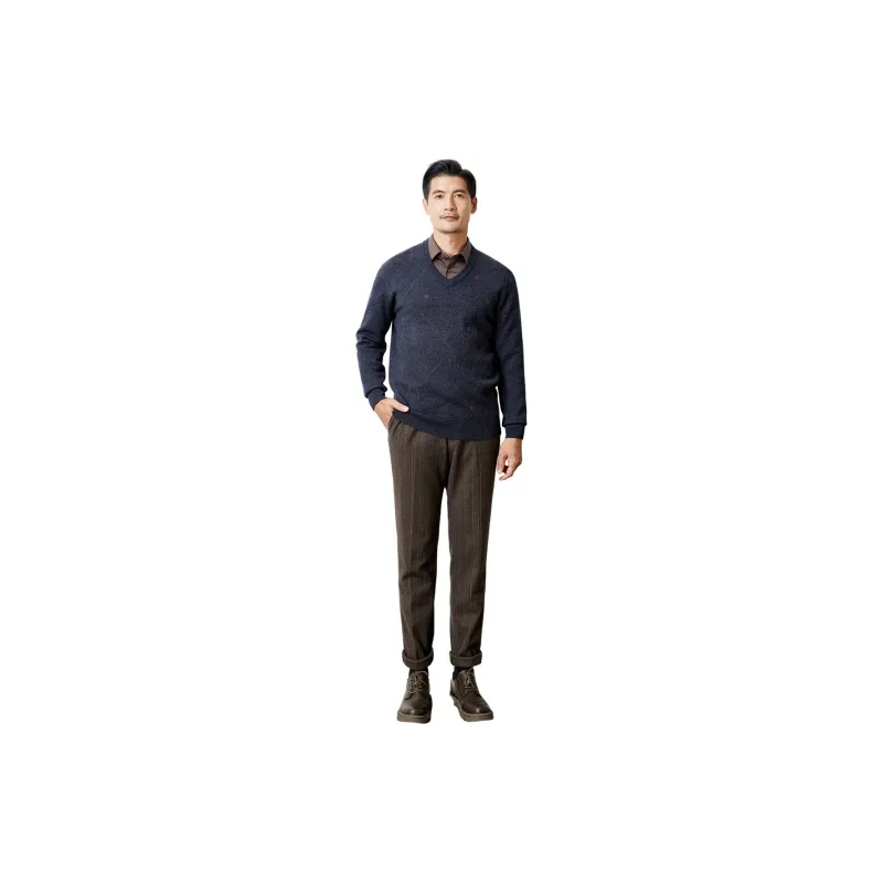 H YXIANG Sweaters Men-2