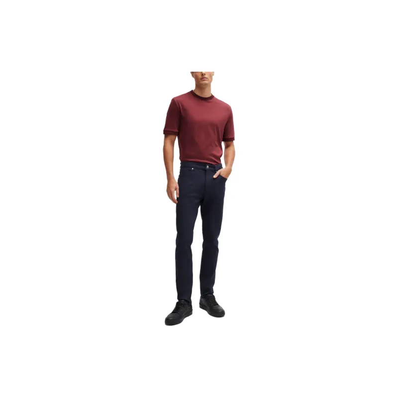 HUGO BOSS x Porsche T-Shirt Men's Deep Red-1