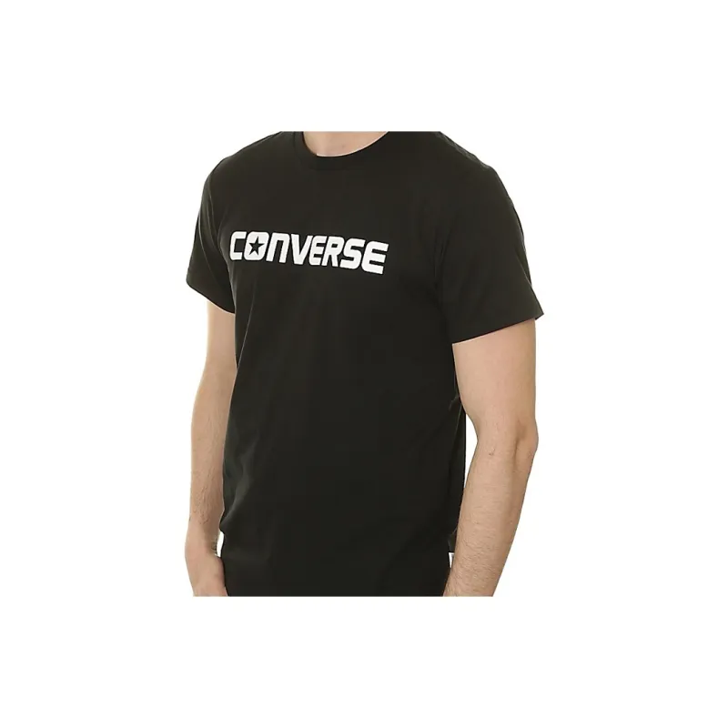 Converse Set-in Sleeve T-Shirt Men's Black-2