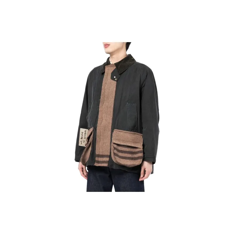 BARBOUR Panelled Flap-pockets Windbreaker-1