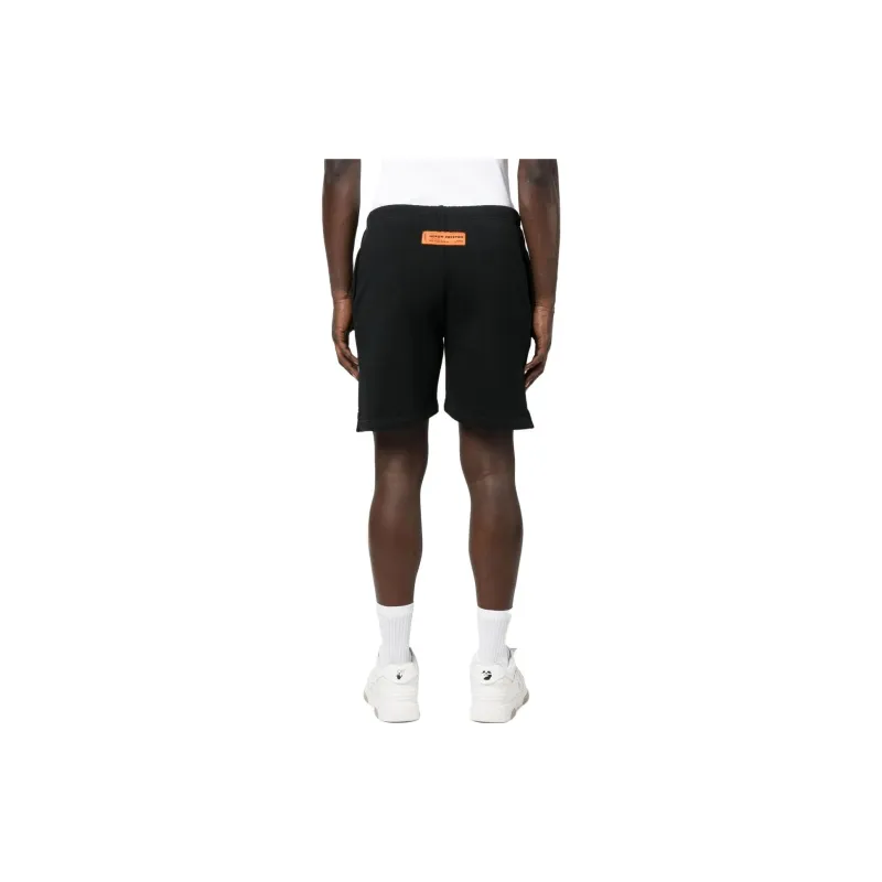 HERON PRESTON Logo-Printed Knee-Length Track Shorts-3