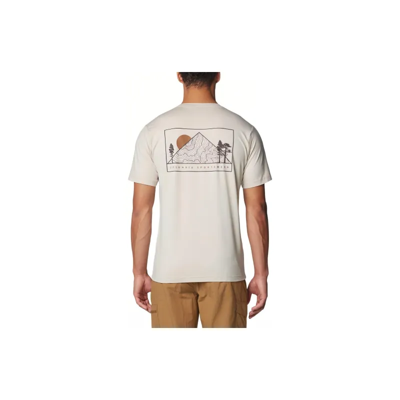 Columbia Kwick Hike T-Shirt Men's Dark Stone-1