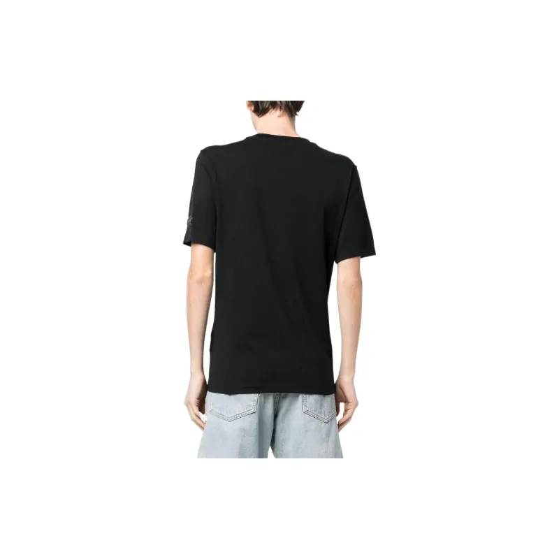 MOSCHINO T Shirts Men Black-2
