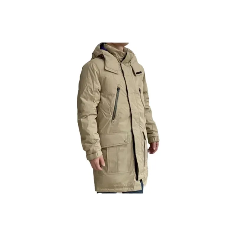 Converse Down Jackets Men Khaki-3