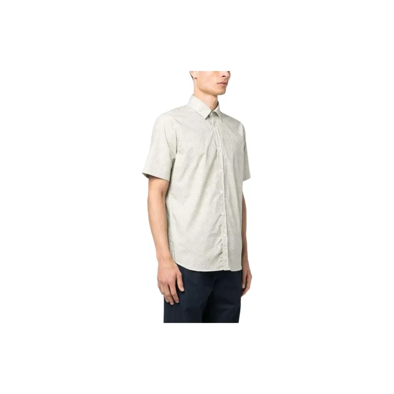 CANALI Ditsy Floral-print Shirt-3