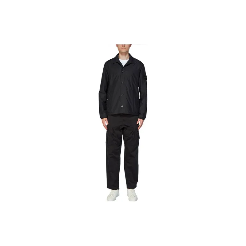 STONE ISLAND Jackets Men Black-3
