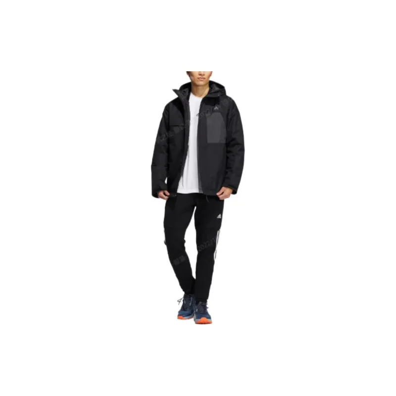 Adidas Down Jackets Men Black-2