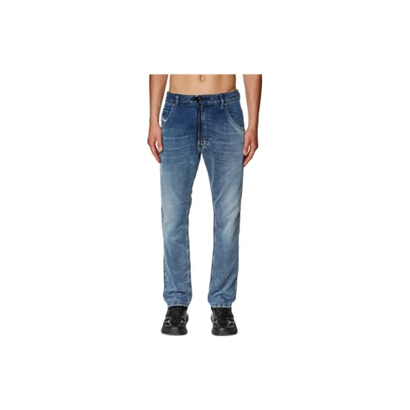 DIESEL Front Tie Fastened Slim Jeans-1
