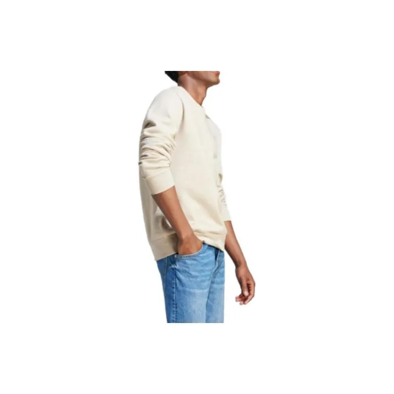 Adidas Sweatshirts Men Beige-2