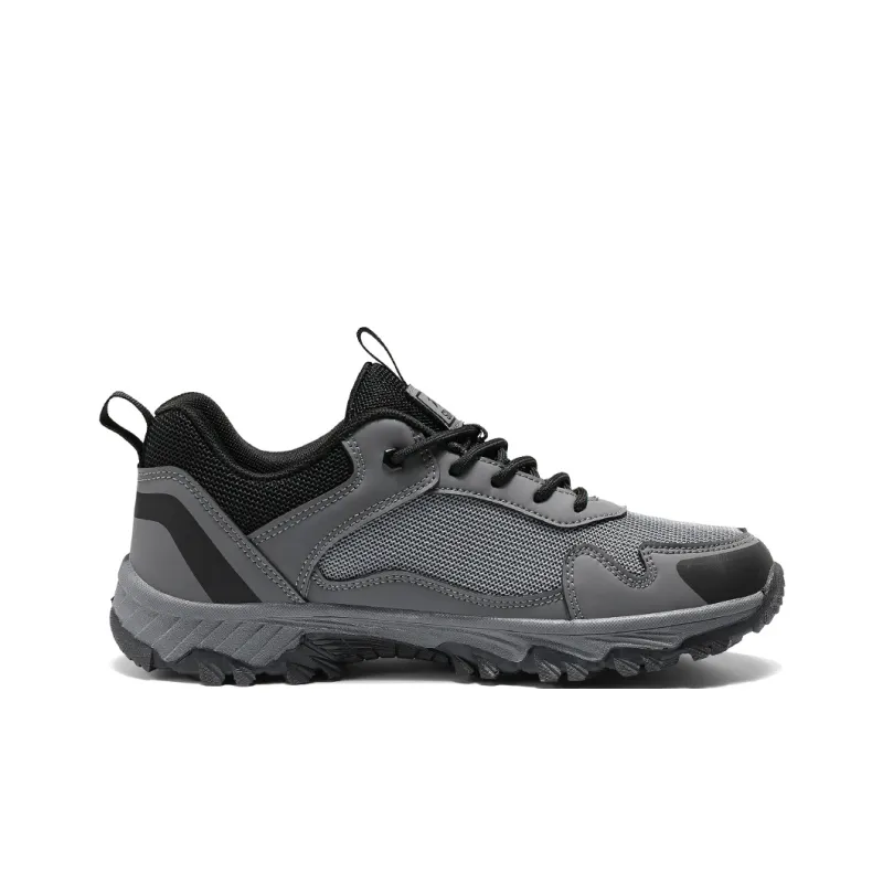 Binary Low Top Hiking Shoes Men's Dark Gray-2