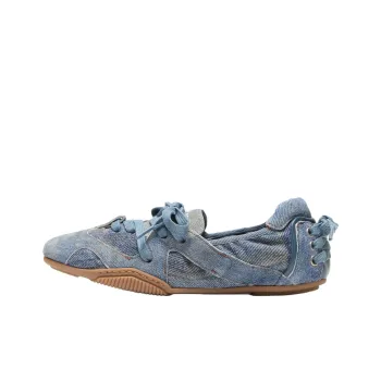 Acne Studios Lace Up Leather Shoes Women's